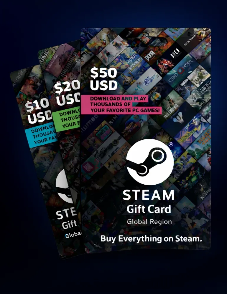 Steam Wallet Code (Global USD)